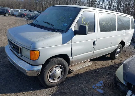 2007 Ford E-350 Super Duty Xl/Xlt z USA, uszkodzony, nr VIN 1FBSS31L57DB02124